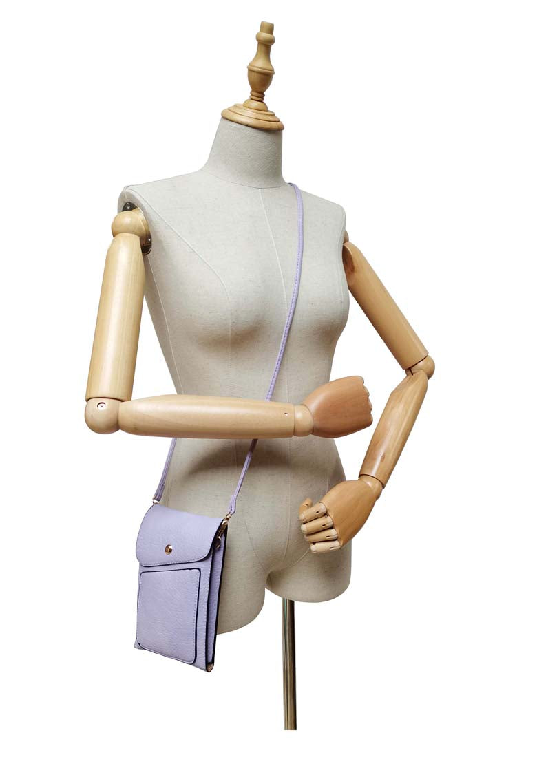 3679KL - Light Purple Mini Phone Bag