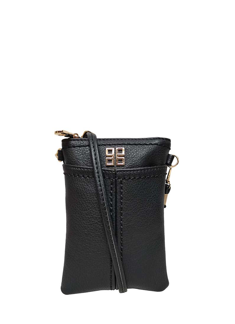 4106KL - Black Mini Phone Bag