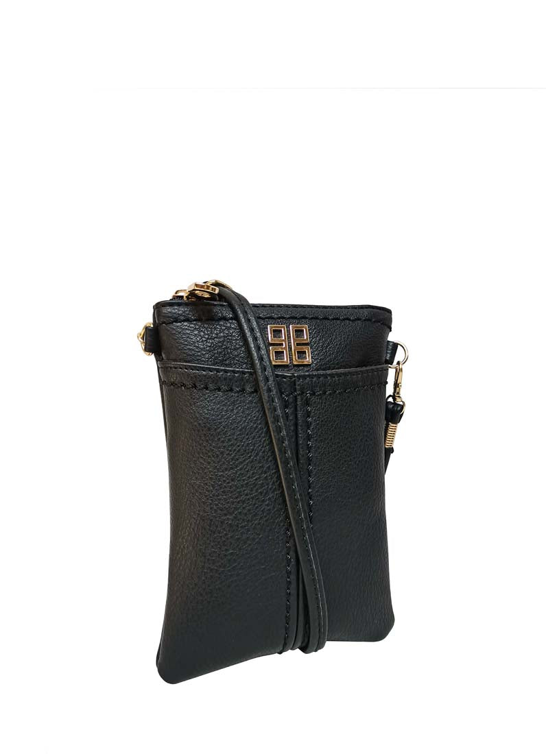 4106KL - Black Mini Phone Bag
