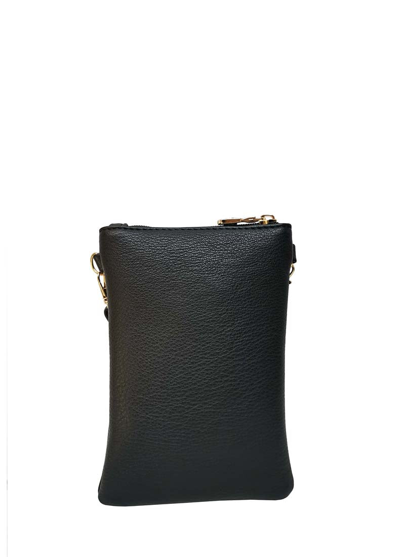 4106KL - Black Mini Phone Bag