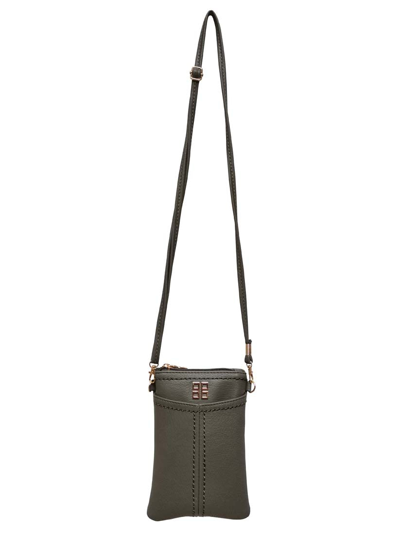 4106KL - Charcoal Mini Phone Bag