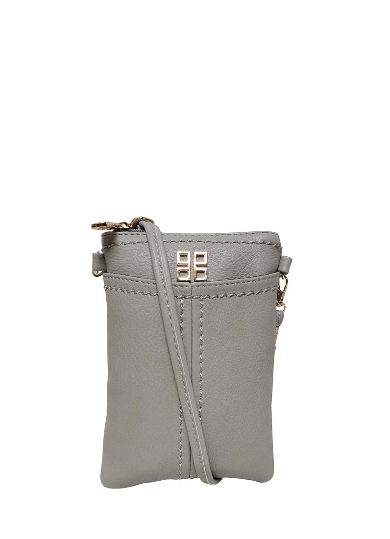 4106KL - Light Grey Mini Phone Bag