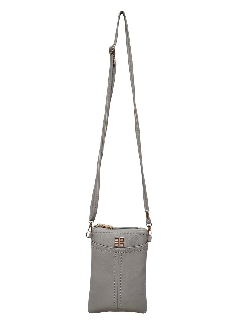 4106KL - Light Grey Mini Phone Bag