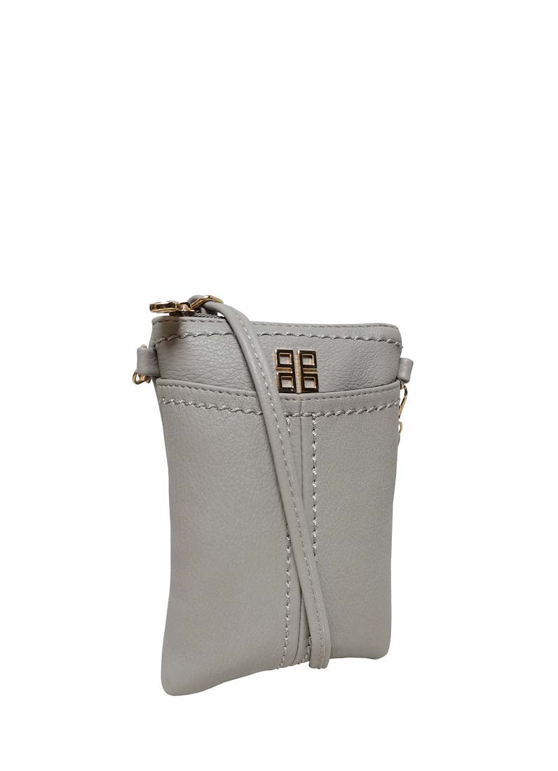 4106KL - Light Grey Mini Phone Bag
