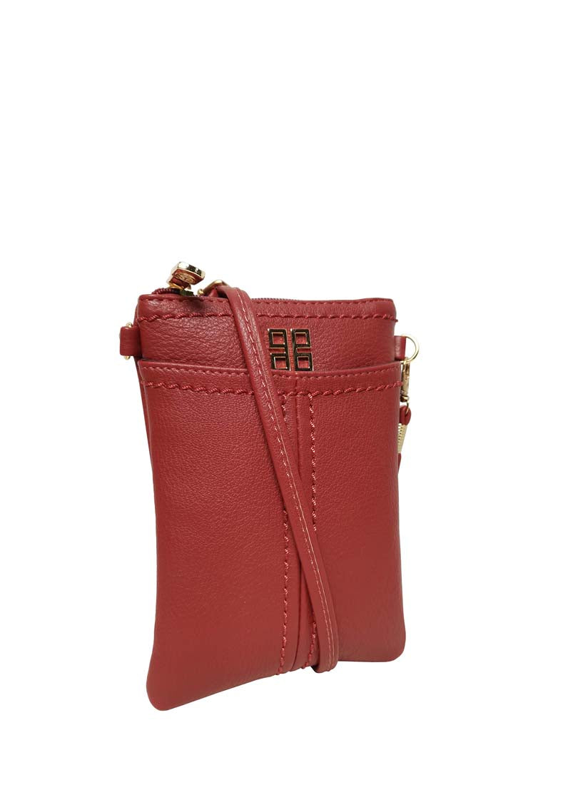 4106KL - Sunset Red Mini Phone Bag