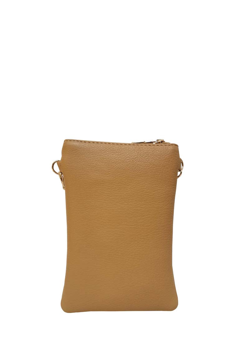 4106KL - Taupe Mini Phone Bag