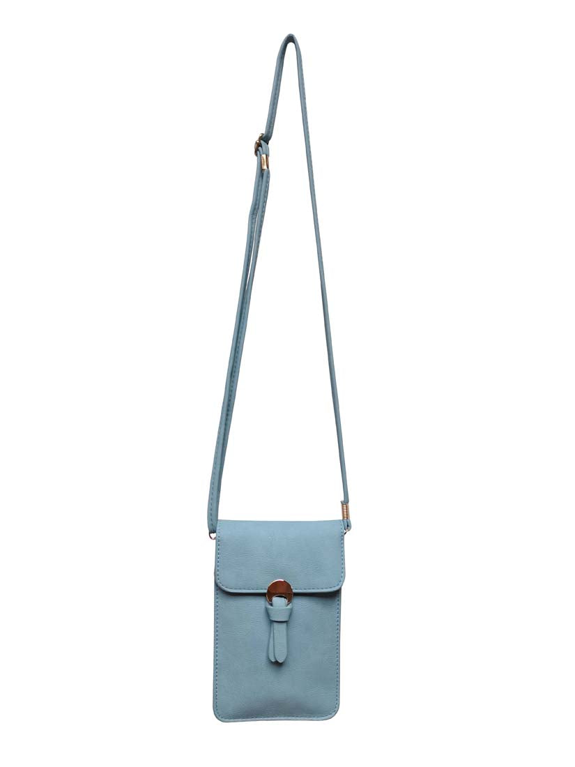 4111KL - Baby Blue Mini Phone Bag