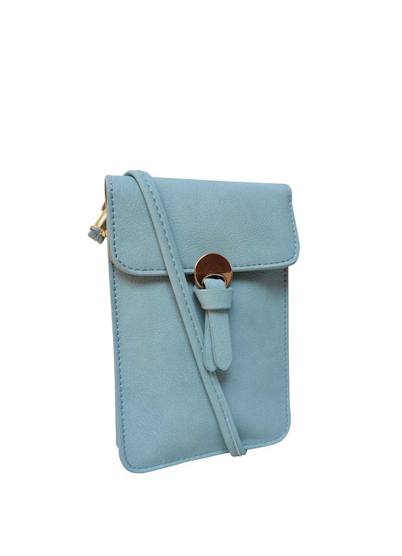 4111KL - Baby Blue Mini Phone Bag