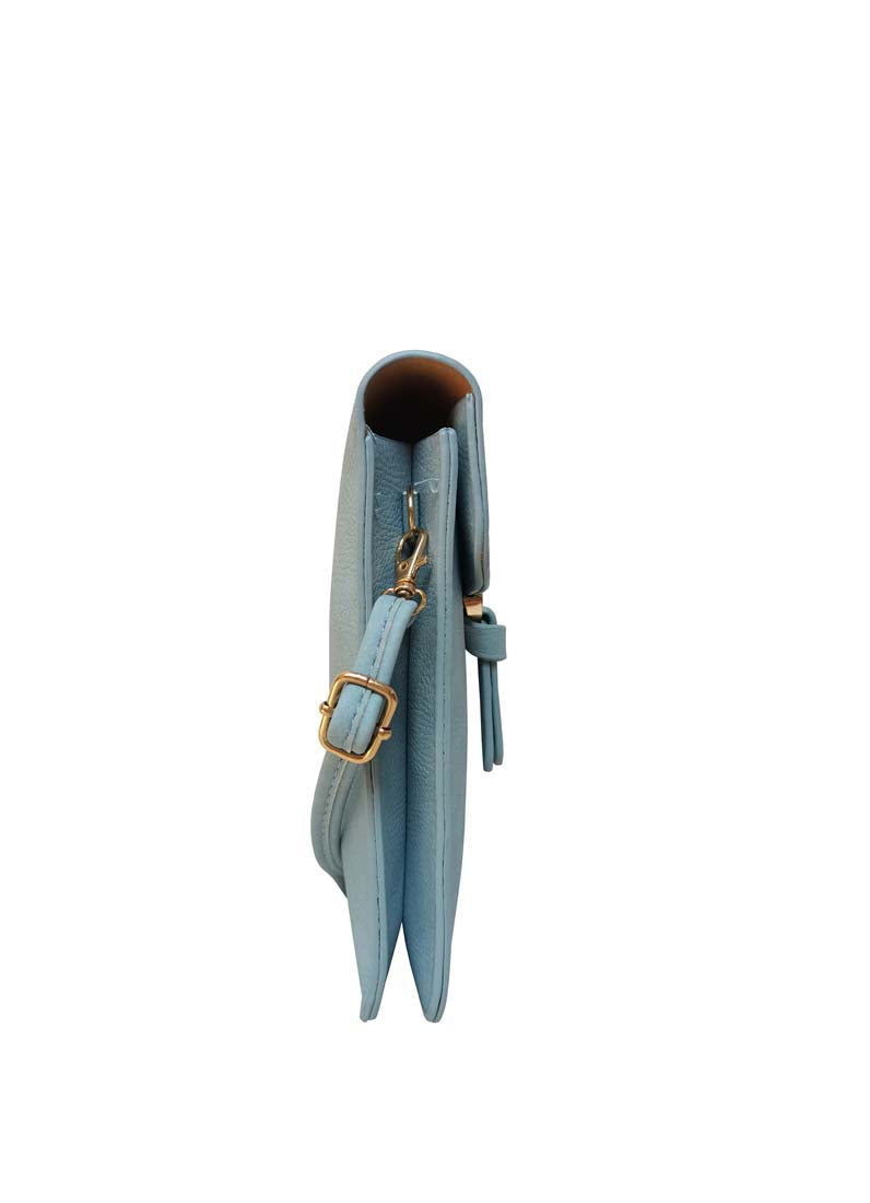 4111KL - Baby Blue Mini Phone Bag
