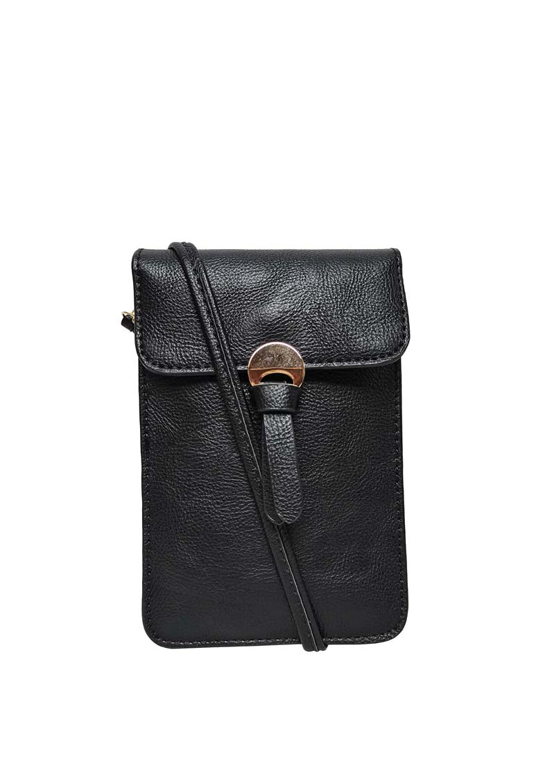 4111KL - Black Mini Phone Bag