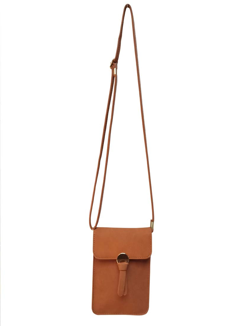 4111KL - Camel Mini Phone Bag