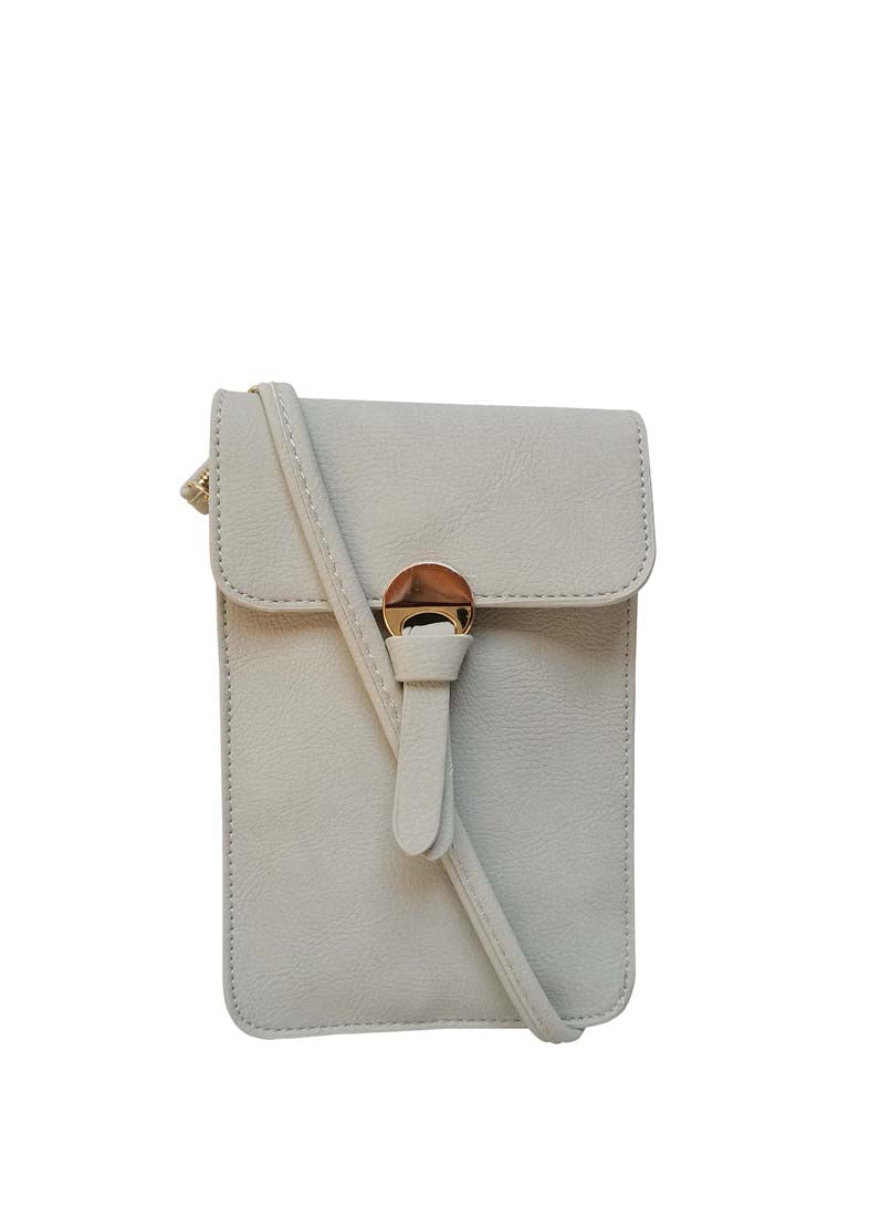 4111KL - Light Grey Mini Phone Bag
