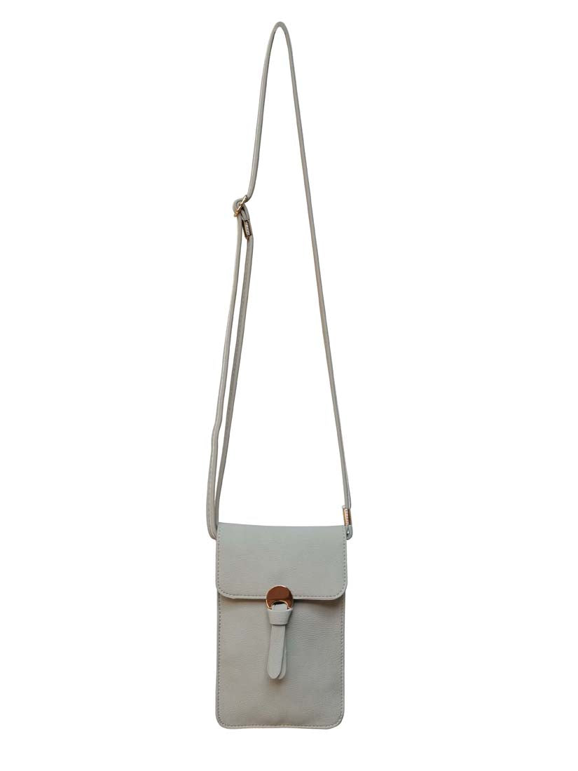 4111KL - Light Grey Mini Phone Bag