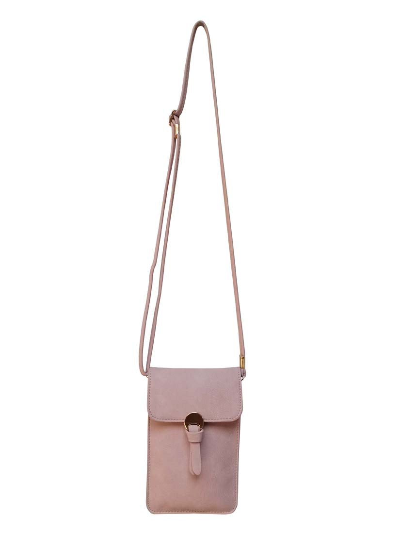 4111KL - Light Magenta Mini Phone Bag