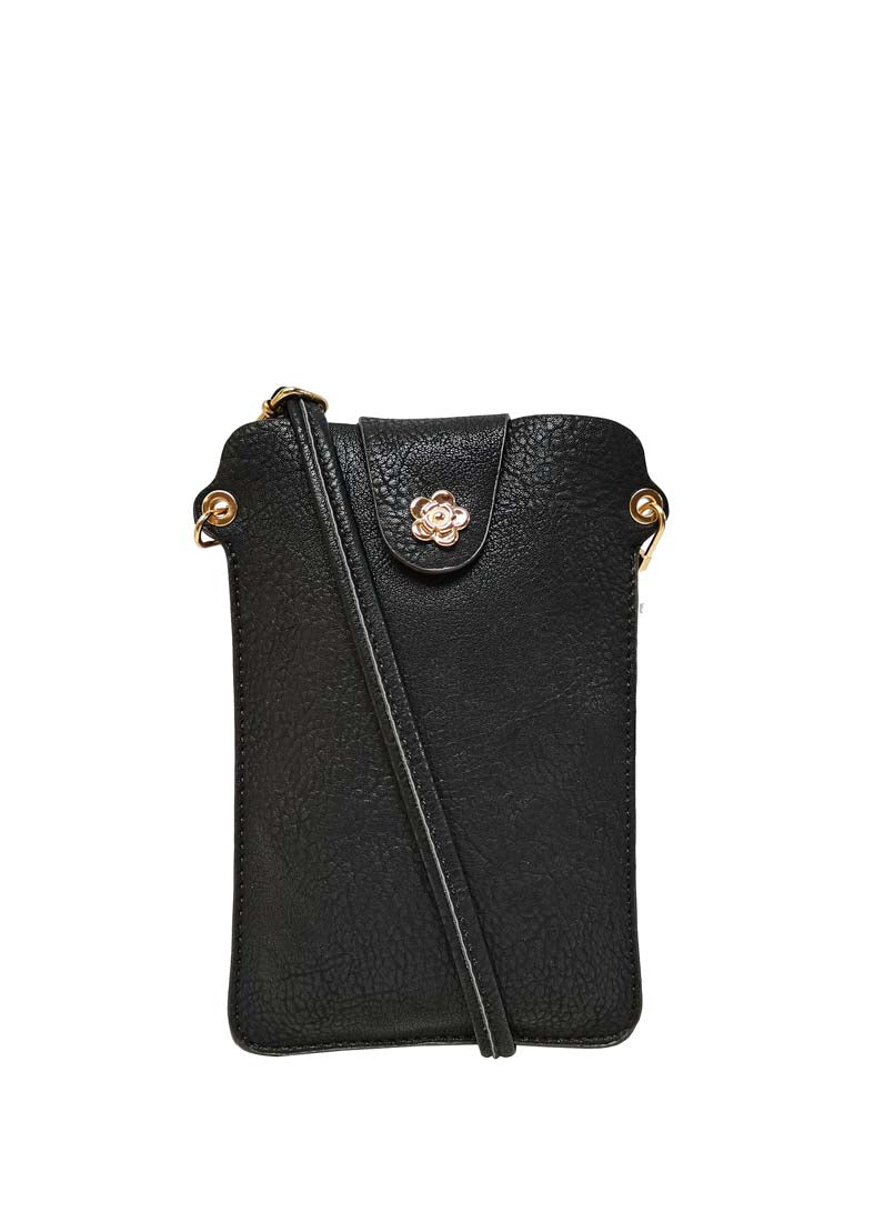 4126KL - Black Mini Phone Bag
