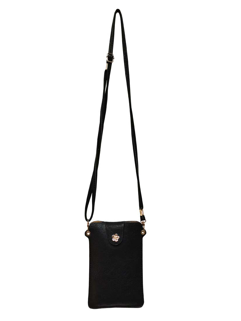 4126KL - Black Mini Phone Bag
