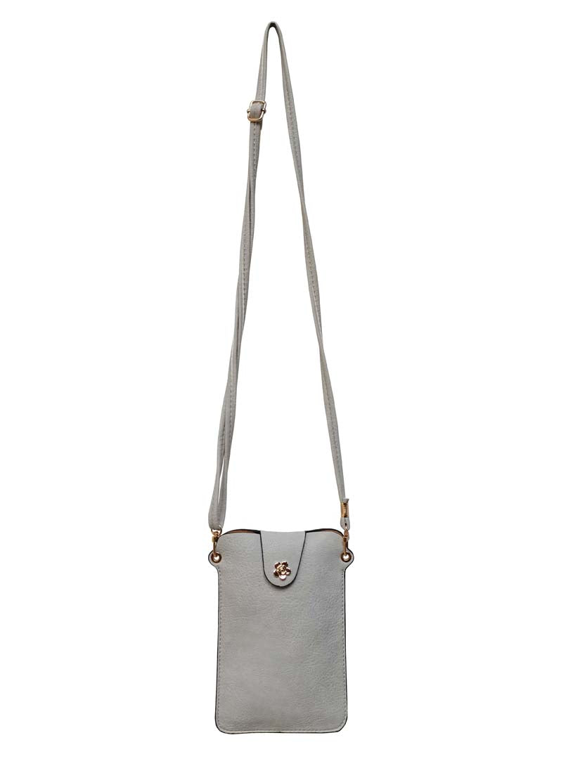 4126KL - Light Grey Mini Phone Bag