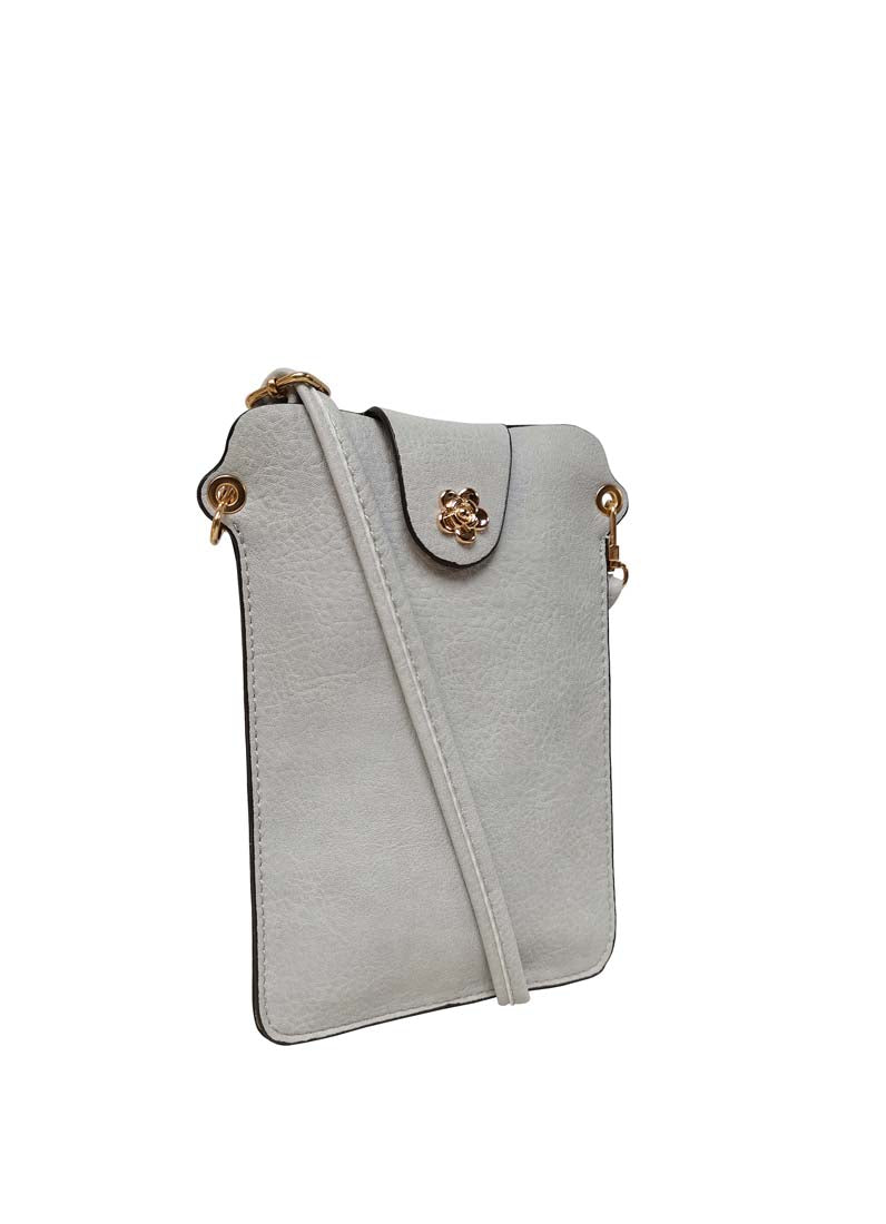 4126KL - Light Grey Mini Phone Bag