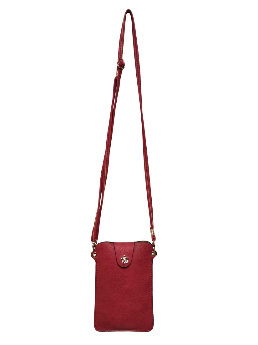 4126KL - Maroon Mini Phone Bag