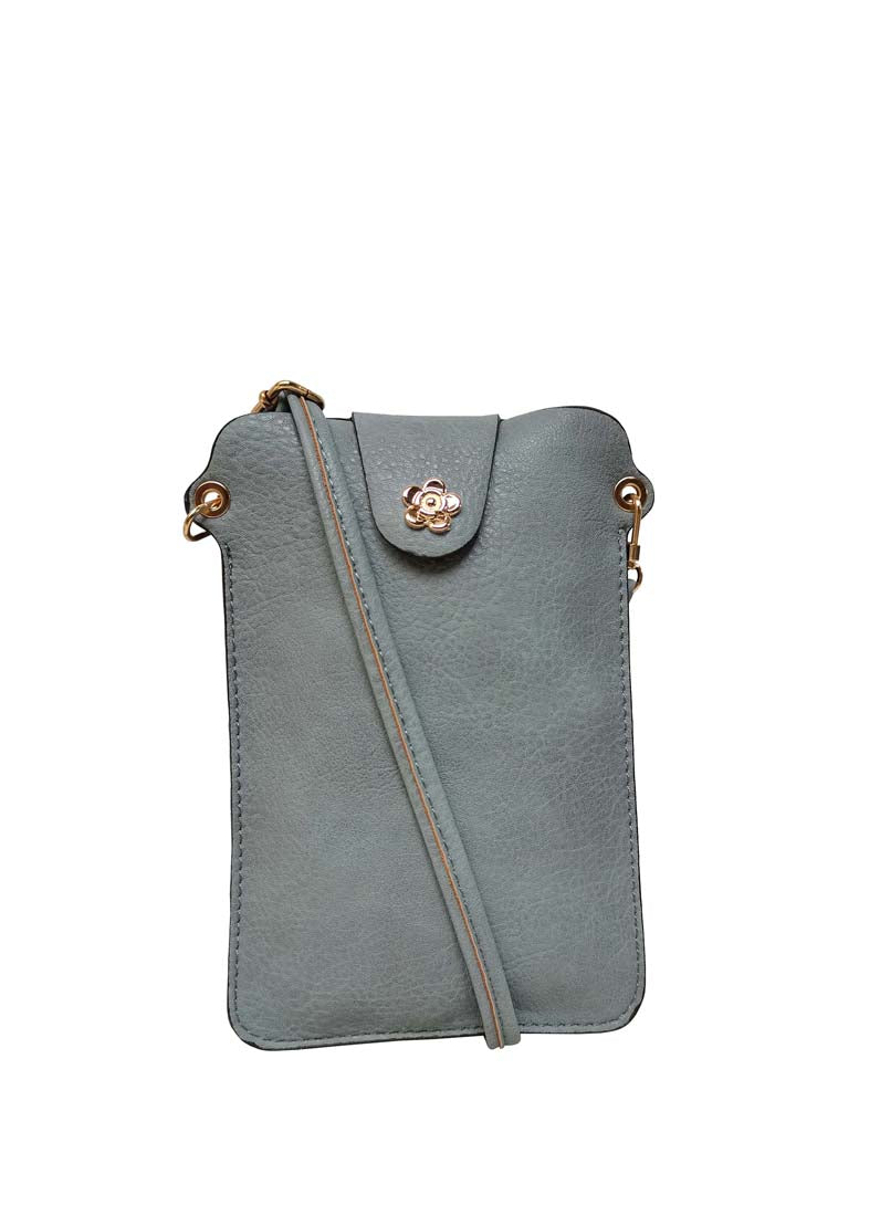 4126KL - Soft Blue Mini Phone Bag