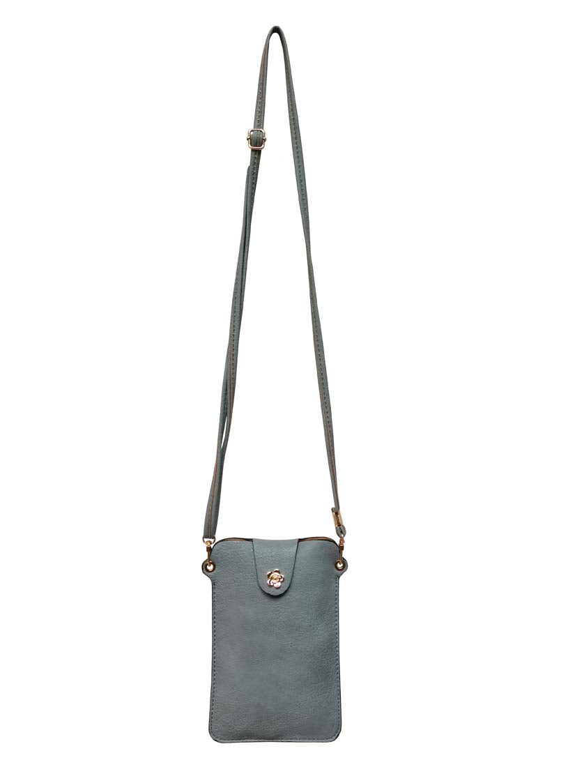 4126KL - Soft Blue Mini Phone Bag