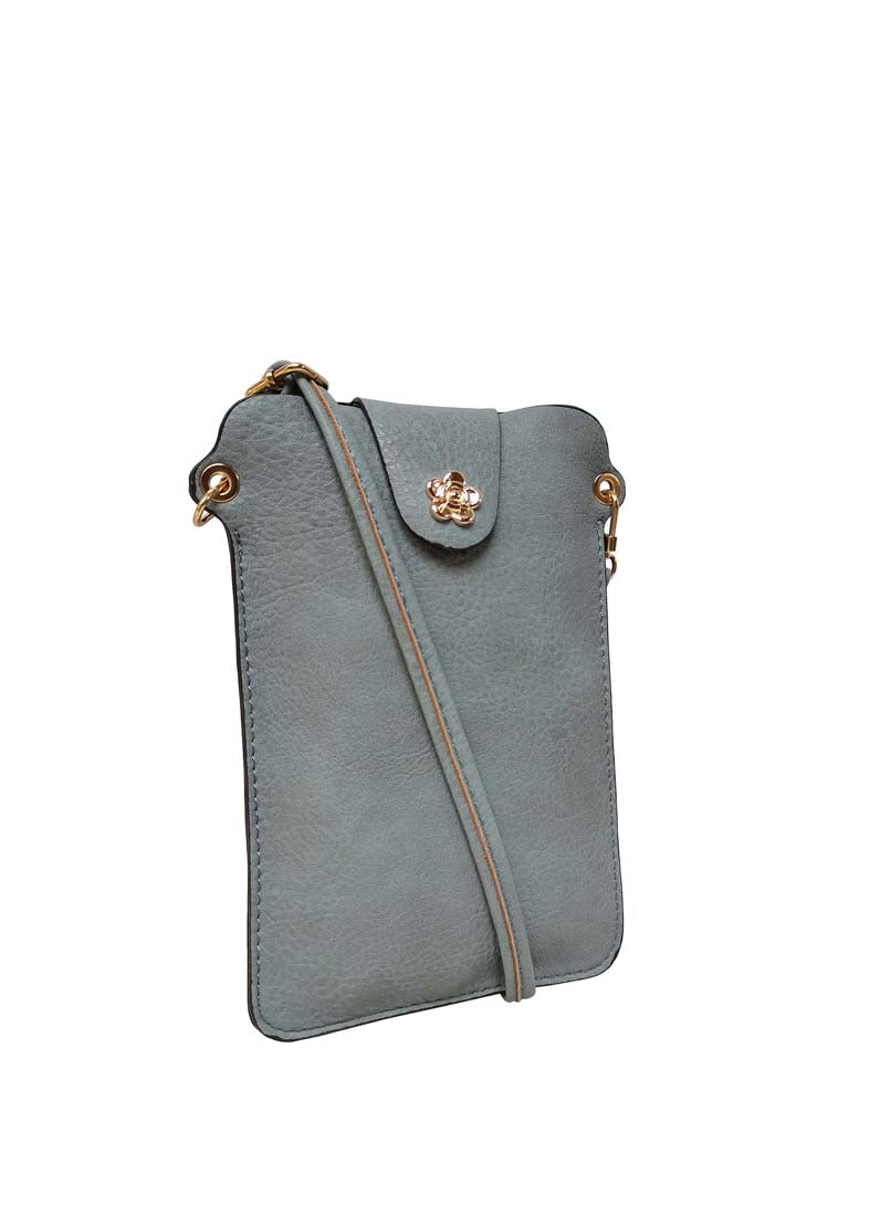 4126KL - Soft Blue Mini Phone Bag