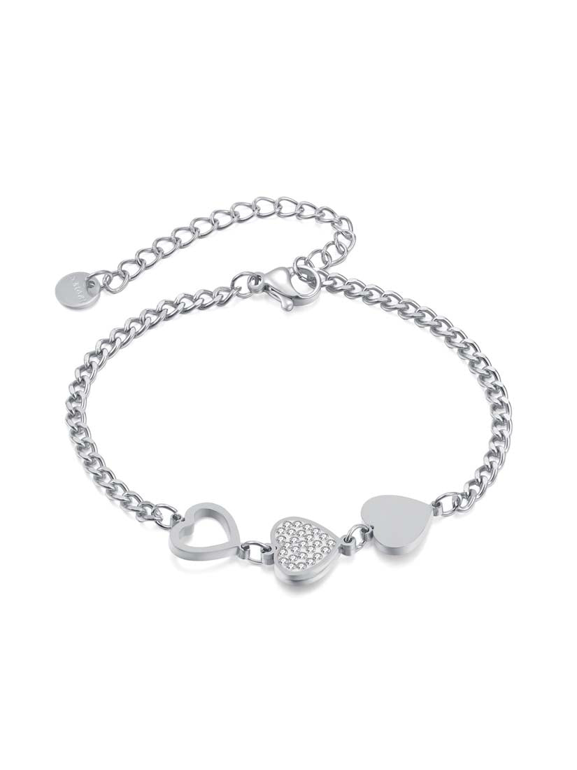 BR356 - Silver Stainless Steel