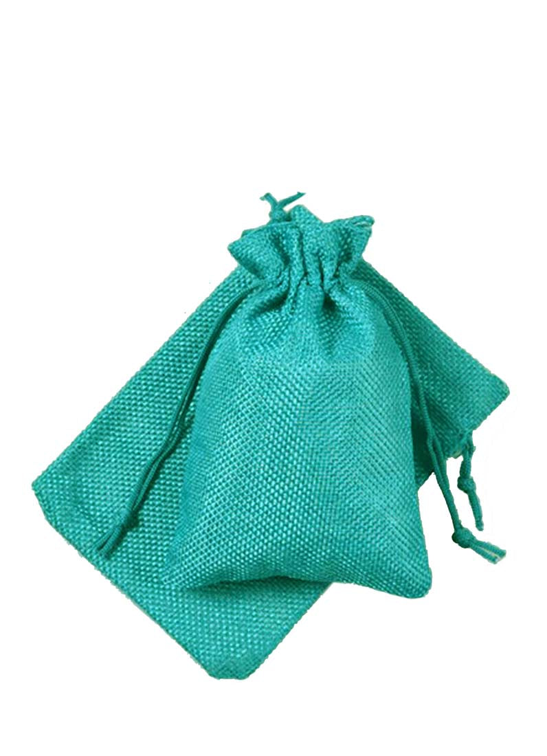 DISPLAY531-Blue Linen Pouches (50 pcs/pack)