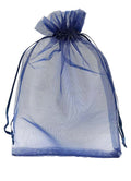 DISPLAY536-Navy Organza Bags (100 pcs/pack)