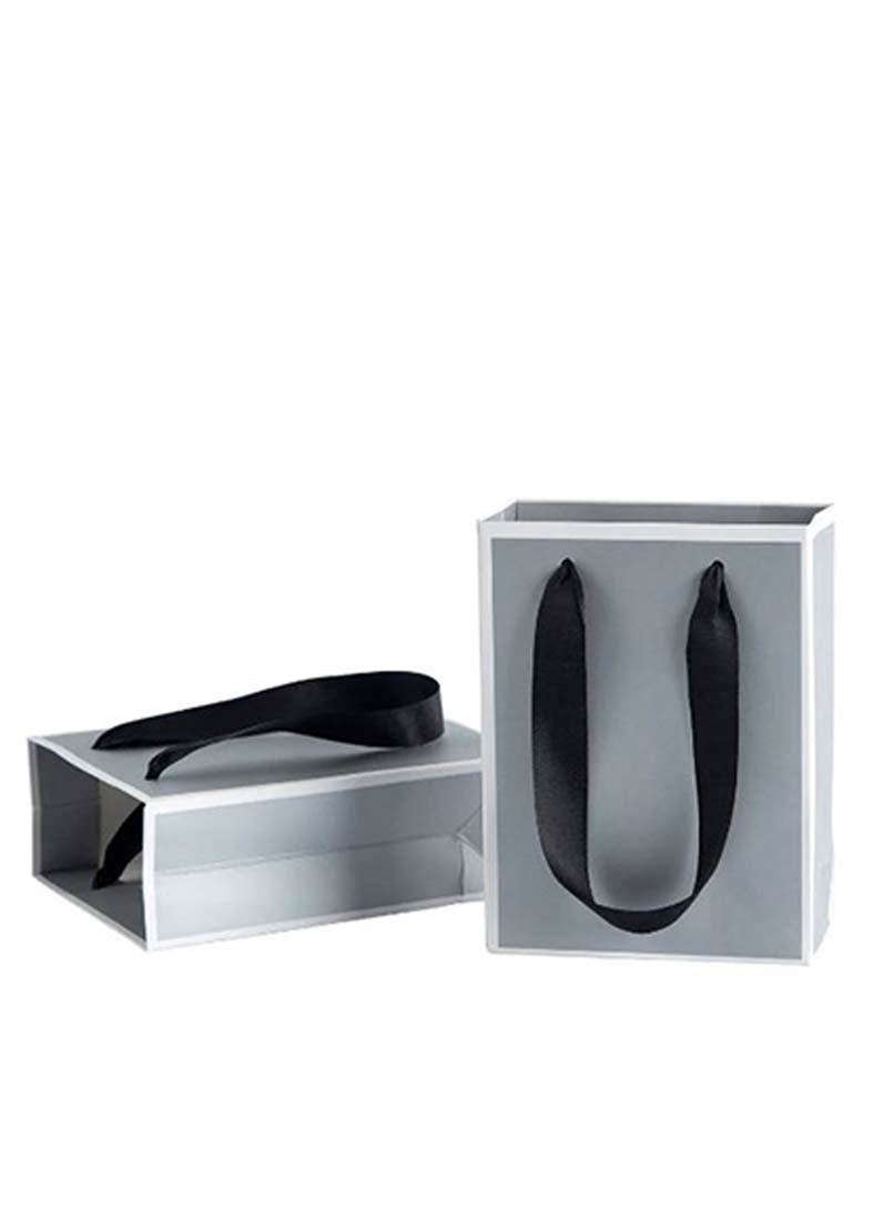 DISPLAY550 - Grey Paper Gift Bags  (10 pcs/pack)