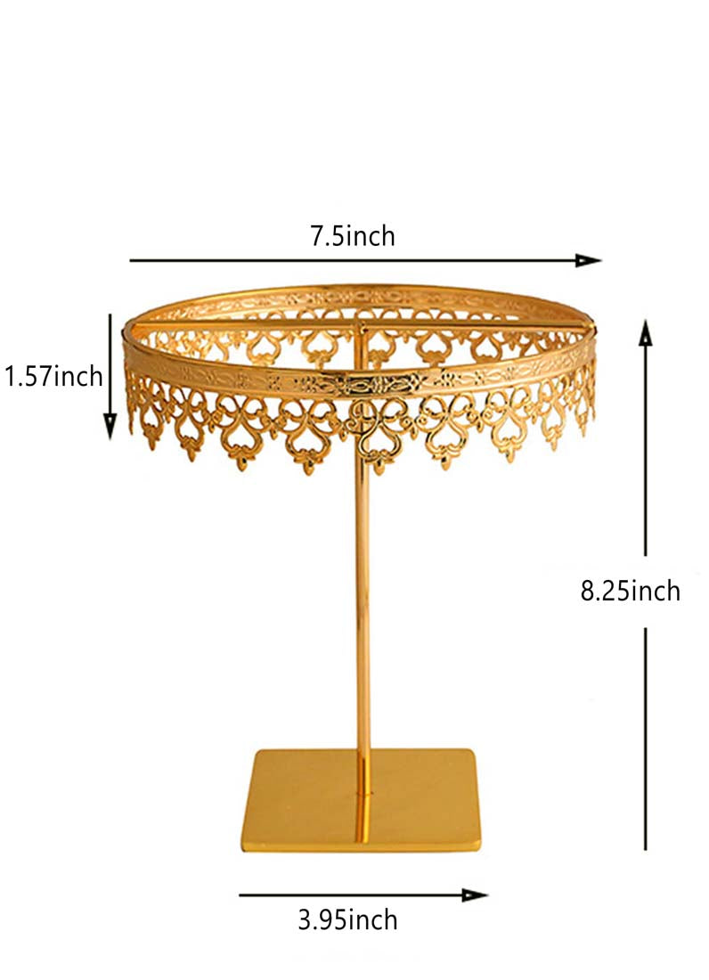 DISPLAY569 - Gold Crown Jewelry Display Stand