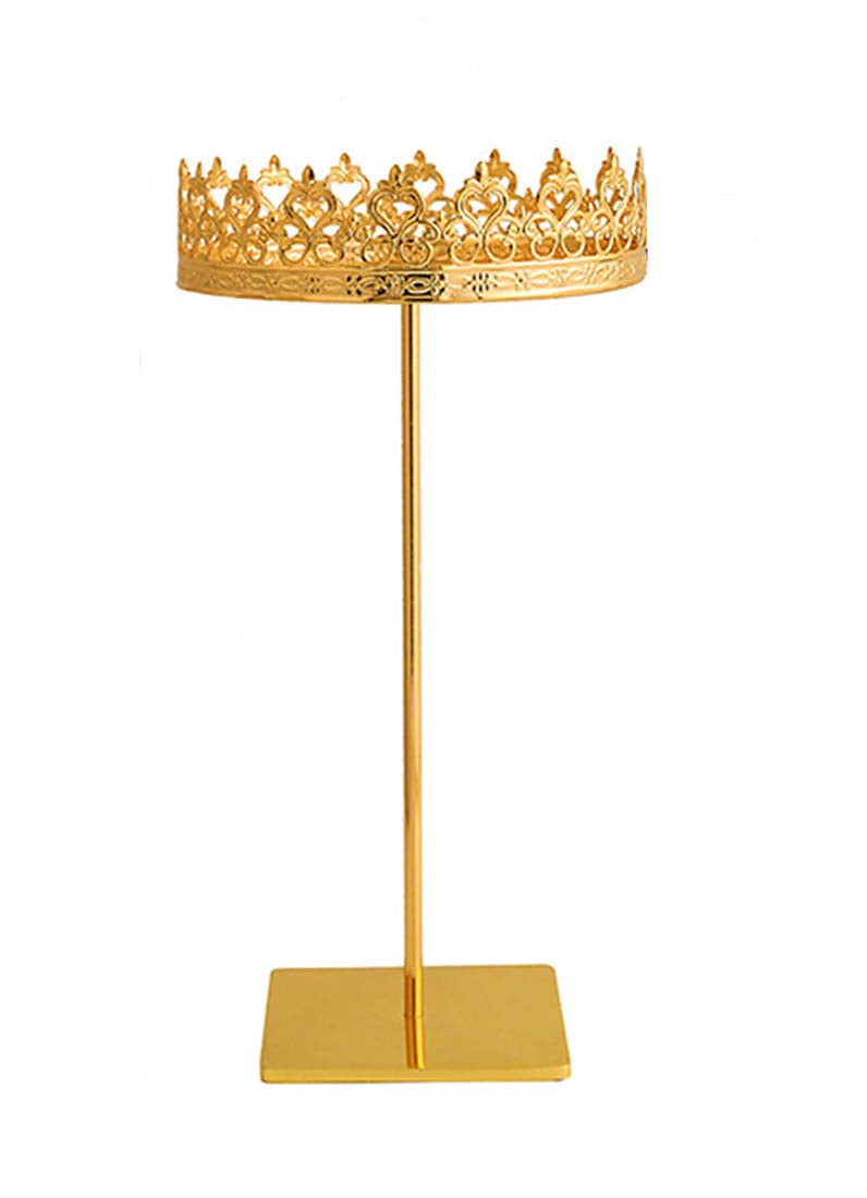 DISPLAY570 - Gold Crown Jewelry Display Stand
