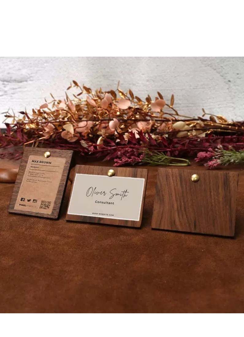DISPLAY672 - Wooden Necklace Display/Card Holder