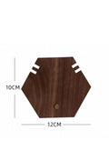 DISPLAY677 - Wooden Hexagon Necklace Holder Display(S)