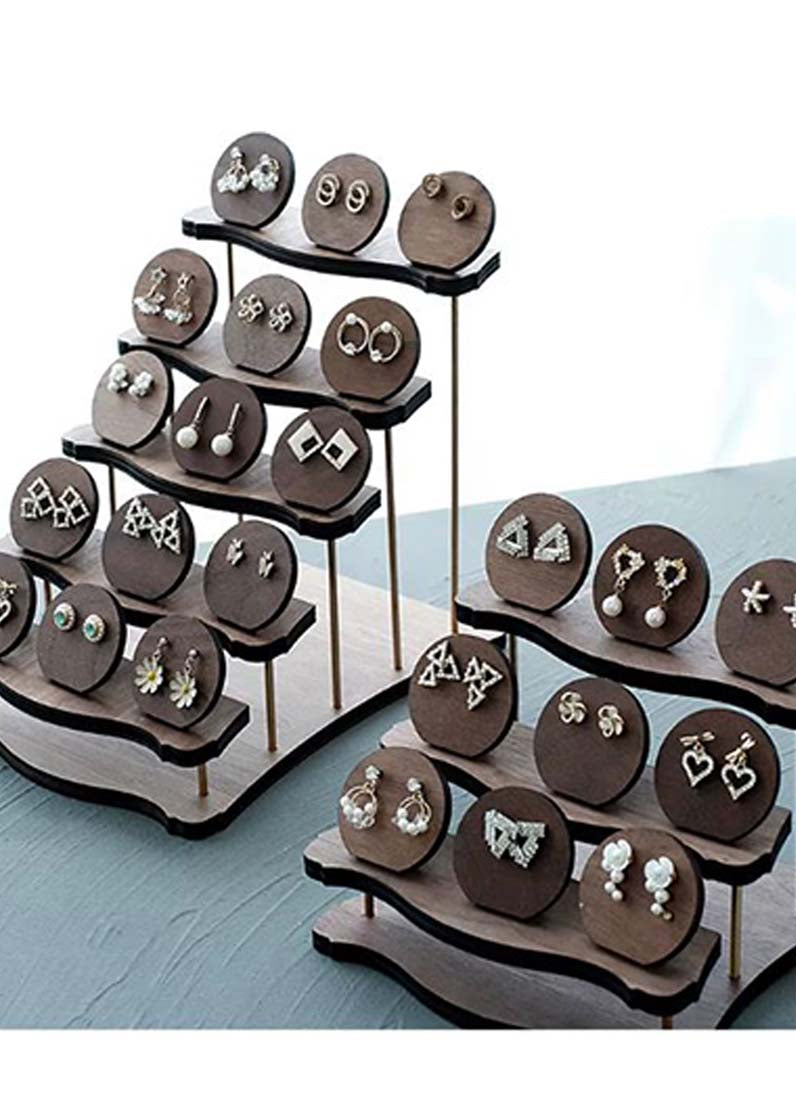 DISPLAY694- Wooden Earring Holder