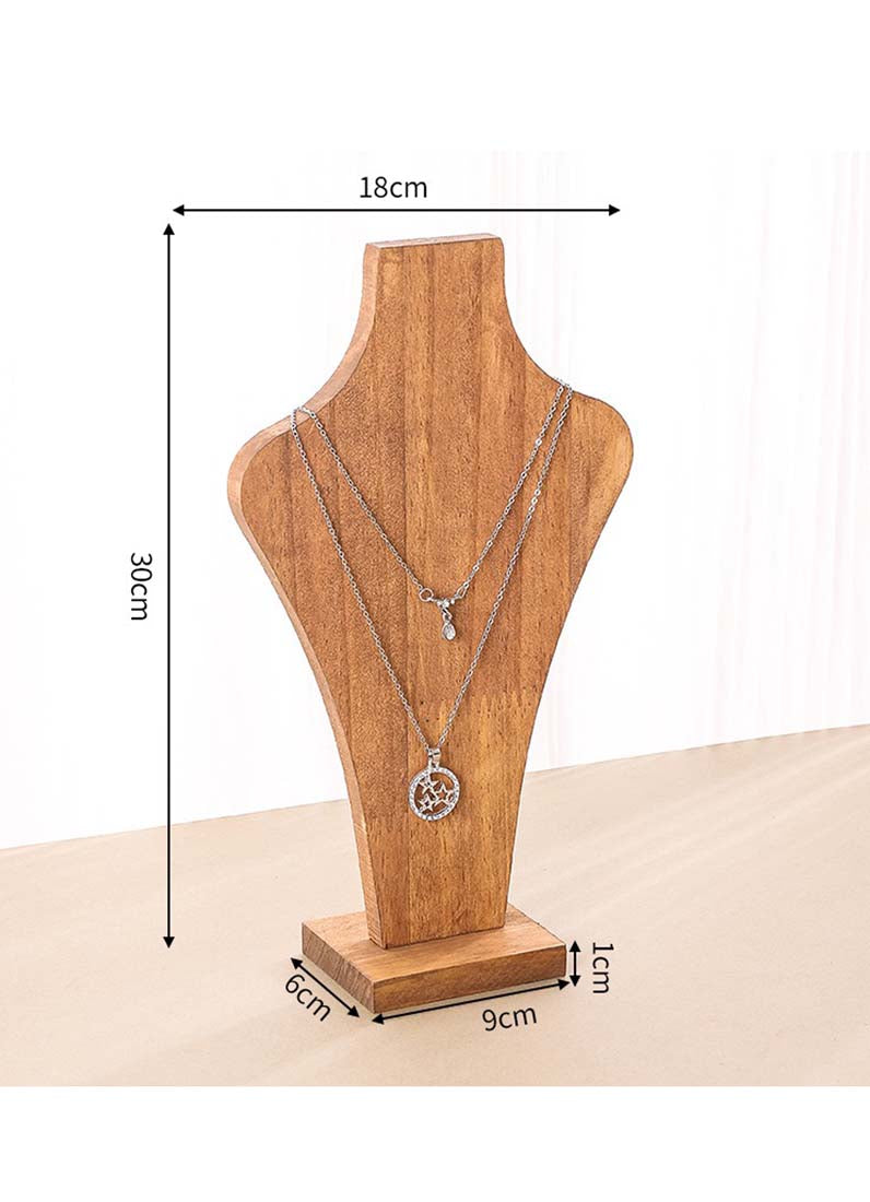 DISPLAY711 - Wooden Necklace Display(L)