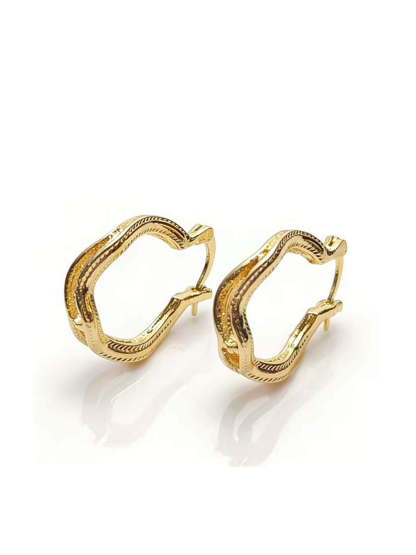 EAR608 - Gold Copper