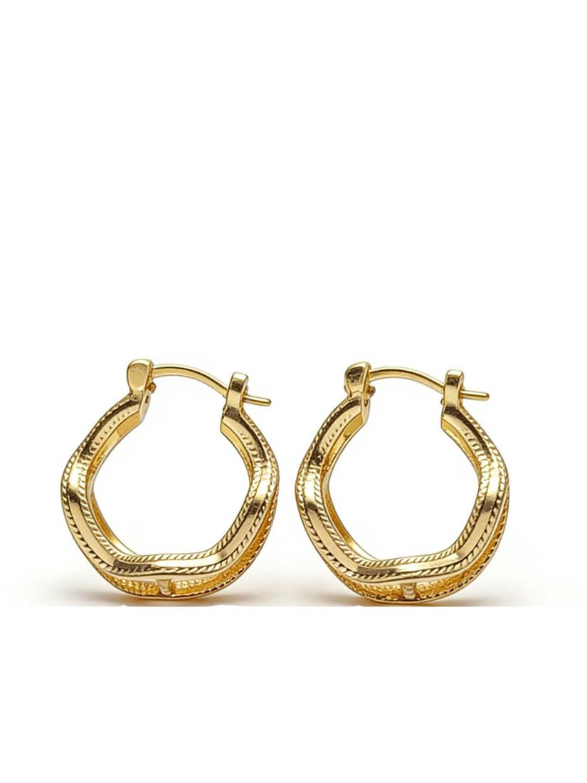 EAR608 - Gold Copper
