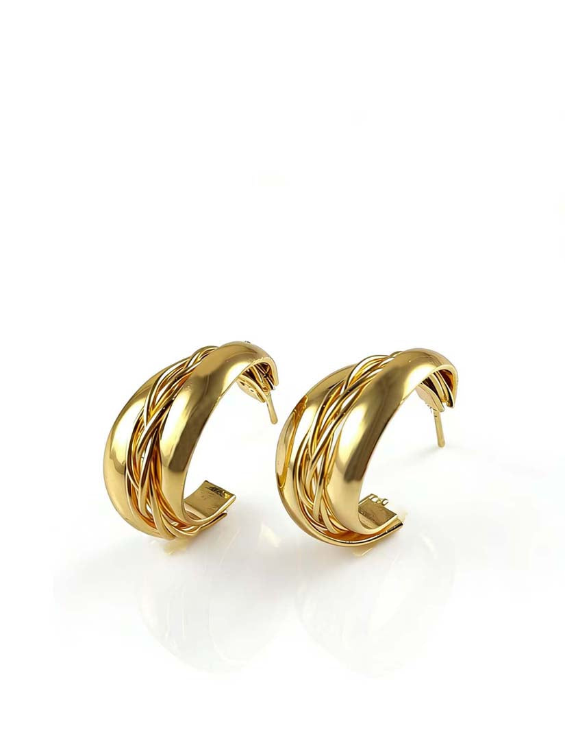 EAR619 - Gold Copper