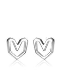 STE305E - Silver Earrings