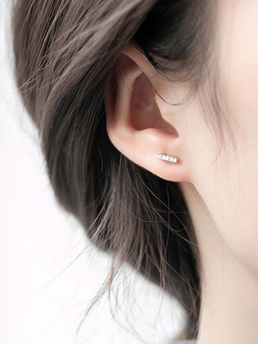 STE308E - Silver Earrings