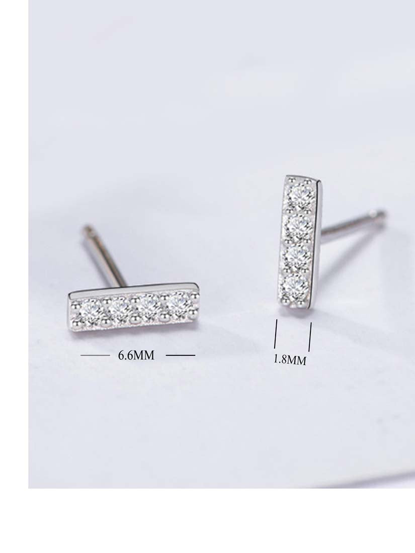 STE308E - Silver Earrings