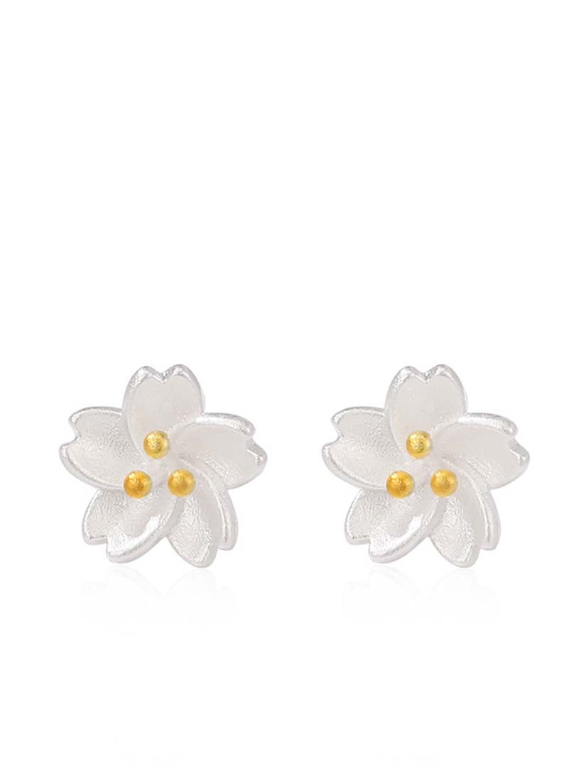 STE321E - White Earrings