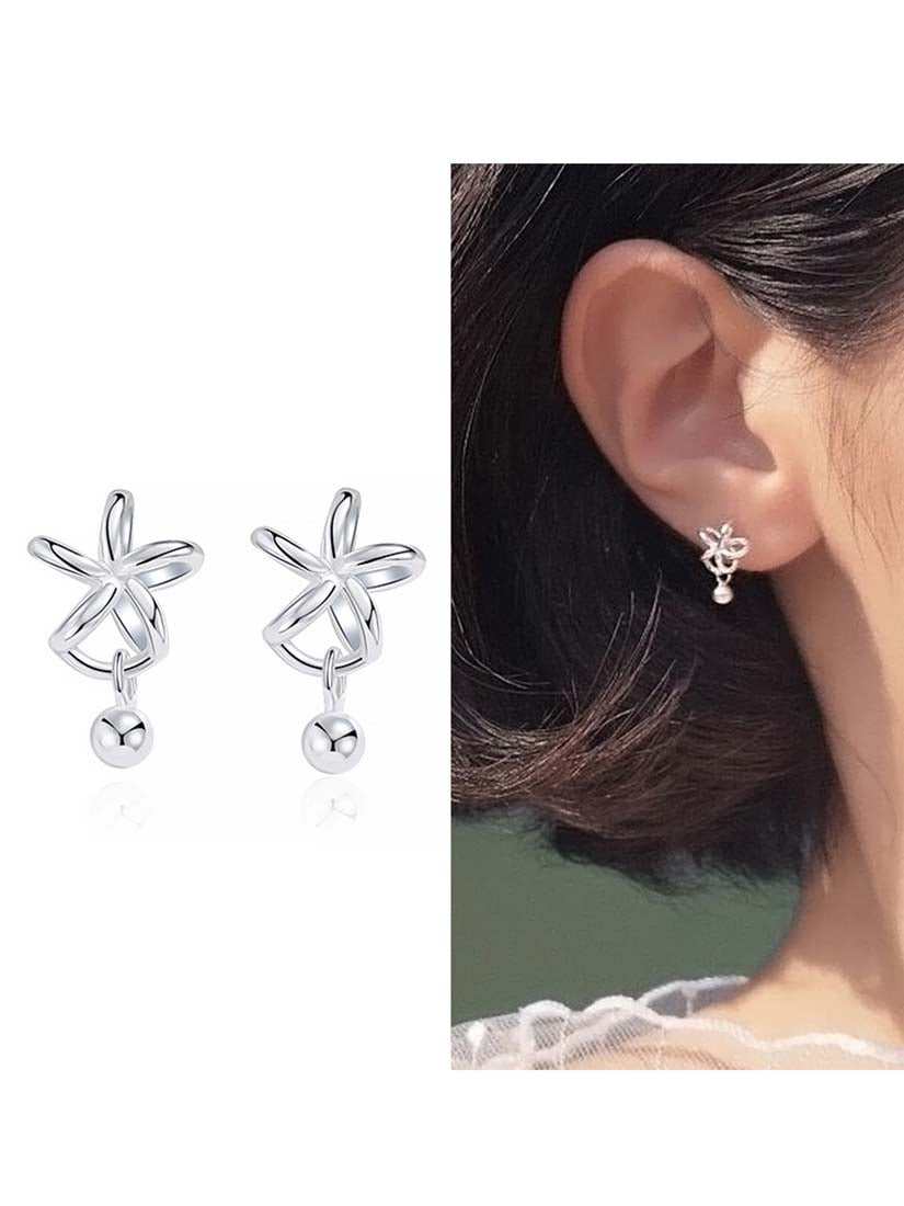 STE326E - Silver Earrings
