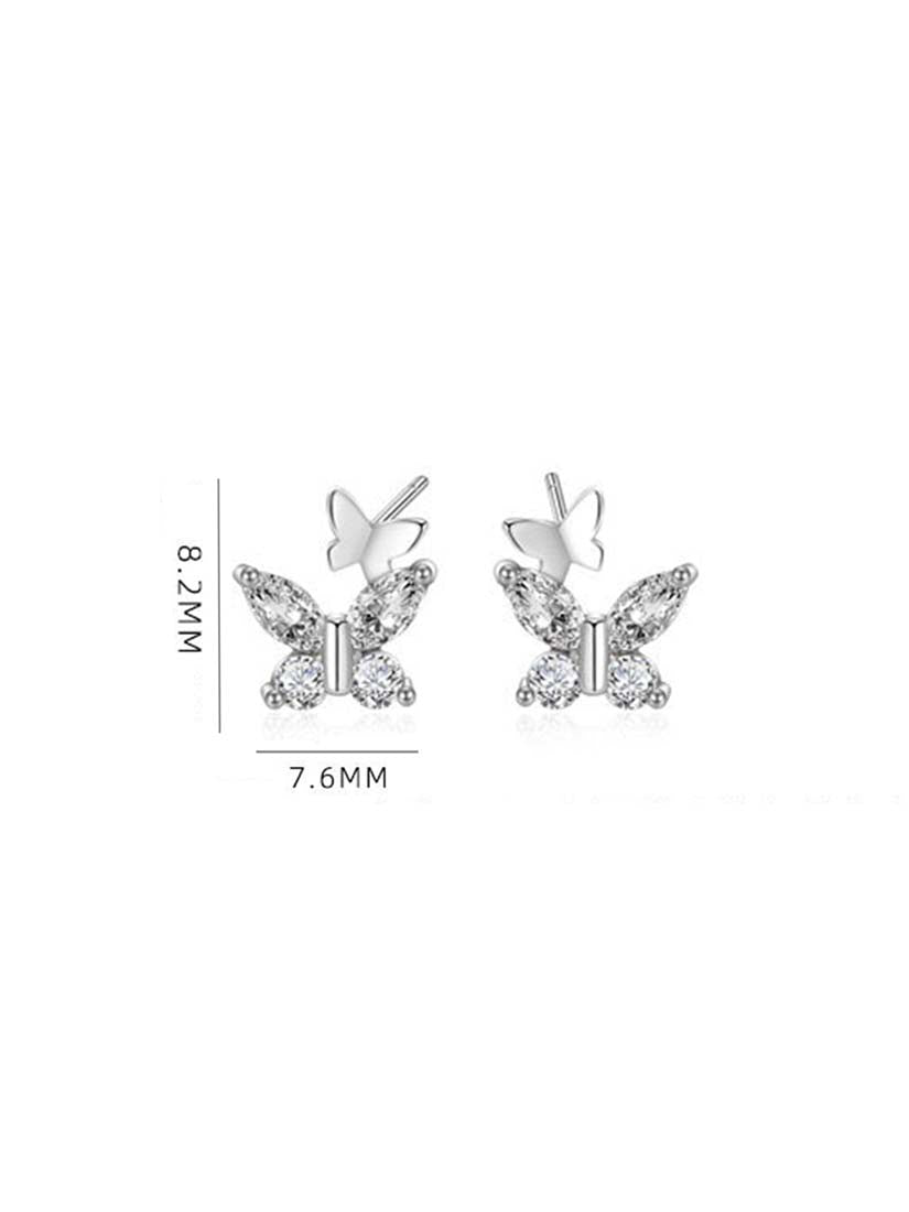 STE327E - Silver Earrings
