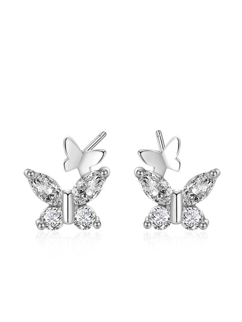 STE327E - Silver Earrings