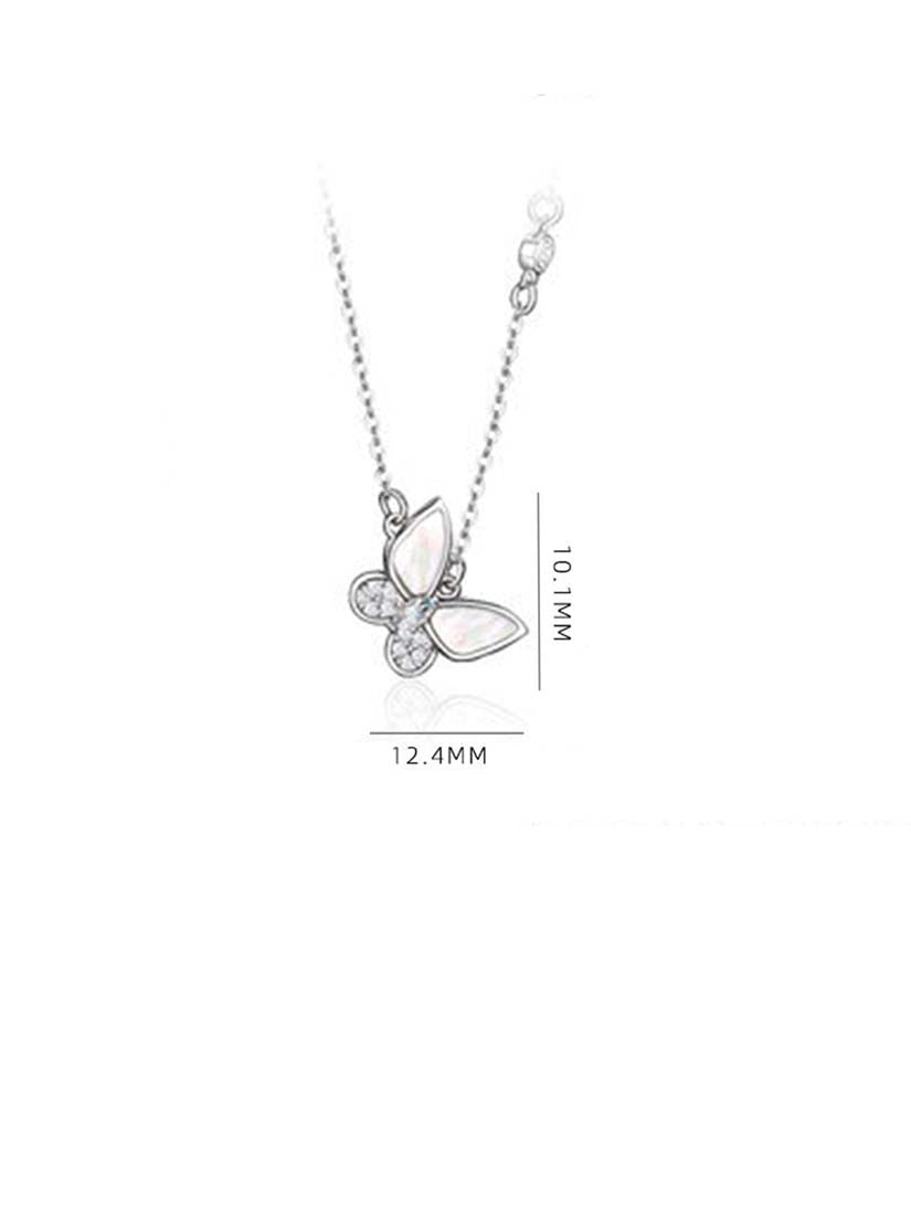 STE338N - Silver Necklace