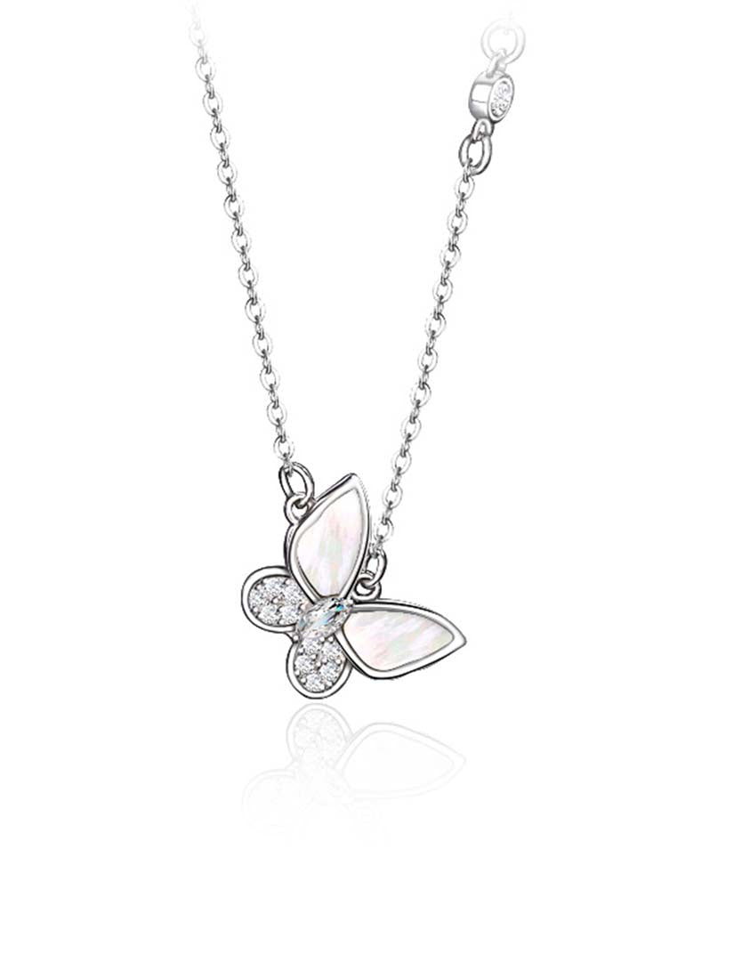 STE338N - Silver Necklace