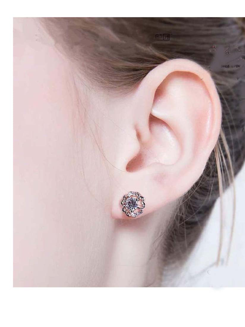 STE350E - Silver Earrings
