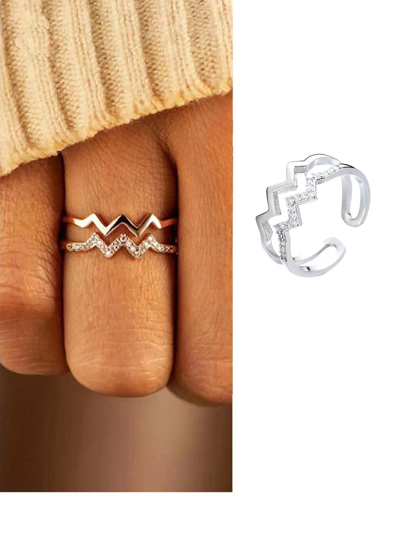 STE363R - Silver Ring